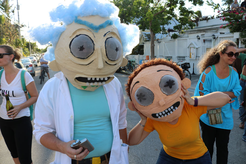 Masquerade March 2017 photo - Duval Street, Key West